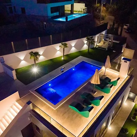 Hanna-dream Adriatic View Villa Podstrana